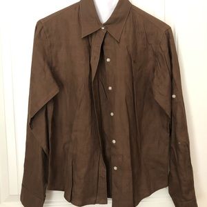 Ralph Lauren Linen Button Down